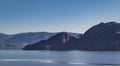 View of Okanagan Lake Peachland British Columbia Canada near Kelowna. Beautiful summer landscape at Okanagan Lake