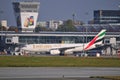 View of Okecie Airport in Warsaw Royalty Free Stock Photo