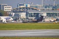 View of Okecie Airport in Warsaw Royalty Free Stock Photo