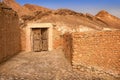 View of the old abandoned village in the middle of the Sahara Desert, Tunisia, Africa Royalty Free Stock Photo