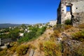 A view of the old ancient city Kayakoy in Fethiye