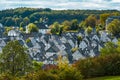 View of the old, beautiful city of Freudenberg