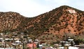 Bisbee Arizona view from castle rock Royalty Free Stock Photo