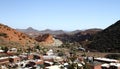 Bisbee Arizona view from High Road. Royalty Free Stock Photo