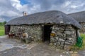 View of the old blacksmith cottage in the Skye Museum of Island Life