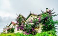 View on old building in the old town of Sintra, Portugal Royalty Free Stock Photo