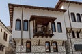 View of the old Bulgarian town with traditional houses, Melnik Royalty Free Stock Photo