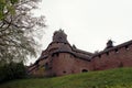 View of the old castle in Alsace Royalty Free Stock Photo