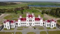 View on the old castle-palace Puslovsky, Kossovo, Belarus