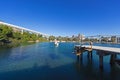 Old cement plant at Chalkis, Greece. Royalty Free Stock Photo