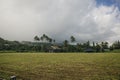 A view of the old church at Keanae Point on Maui, Hawaii. Royalty Free Stock Photo