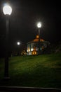 View of the old church night in porto