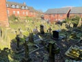 A view of an old Churchyard Royalty Free Stock Photo