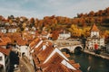 View of the Old City of Bern Royalty Free Stock Photo