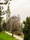 View of the city center of Belgrade, Serbia Royalty Free Stock Photo