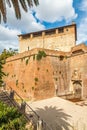 View at the Old City Fortification in Grosseto - Italy Royalty Free Stock Photo