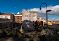 View of the old city of Lisbon. Portugal. Royalty Free Stock Photo