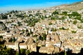 View at old city and mountains