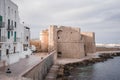 View of the old city walls in Essaouira, Morocco Royalty Free Stock Photo