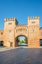 View at the Old Country Gate in Landshut - Germany