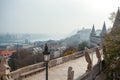 View on the Old Fisherman Bastion in Budapest Royalty Free Stock Photo