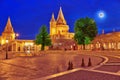 View on the Old Fisherman Bastion in Budapest. Royalty Free Stock Photo