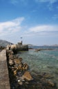 View of old fort -Paros Island, Greece Royalty Free Stock Photo