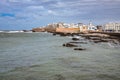 View of the old fortress of Essaouira on a sunny summer day at Essaouira, Morocco Royalty Free Stock Photo