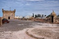 View of the old fortress of Essaouira on a sunny summer day at Essaouira, Morocco Royalty Free Stock Photo