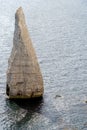 View of Old Harry Rocks at Handfast Point, on the Isle of Purbeck in Dorset Royalty Free Stock Photo