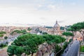 View of the old historic part of Rome