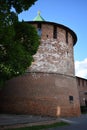 The view of the tower and part of wall