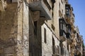 View of old, historical street in Valletta / Malta. Image shows