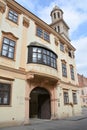 View of an old house in Sopron (Ãâdenburg), Hungary Royalty Free Stock Photo