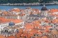 Dubrovnik Old Town houses Royalty Free Stock Photo