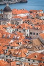 Dubrovnik Old Town houses Royalty Free Stock Photo