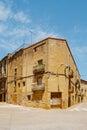 old town of Maials, in Lleida province, Spain
