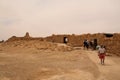 A view of the Old Israeli fortress of Masada