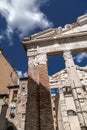 The old Jewish Ghetto of Rome Royalty Free Stock Photo