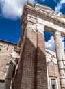 The old Jewish Ghetto of Rome Royalty Free Stock Photo