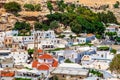 View of old Lindos.