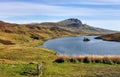 View of the Old Man of Storr in Skye, Scotland at day Royalty Free Stock Photo