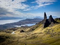 The view of Old Man of Storr Skye Scotland