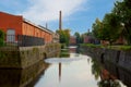 Bypass canal in Kronstadt, Russia Royalty Free Stock Photo