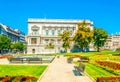 View of the old palace building in belgrade, Serbia Royalty Free Stock Photo