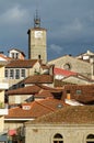 view of the old part of the medieval town of Allariz. Orense province Galicia, Spain