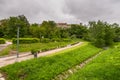 View of the old Podwale Grodzkie street, Sandomierz, Poland.