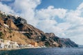 View from the old port of Fira at Santorini