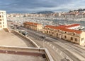 View of the old port of Marseille Royalty Free Stock Photo