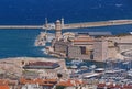 View on Old Port of Marseille Royalty Free Stock Photo